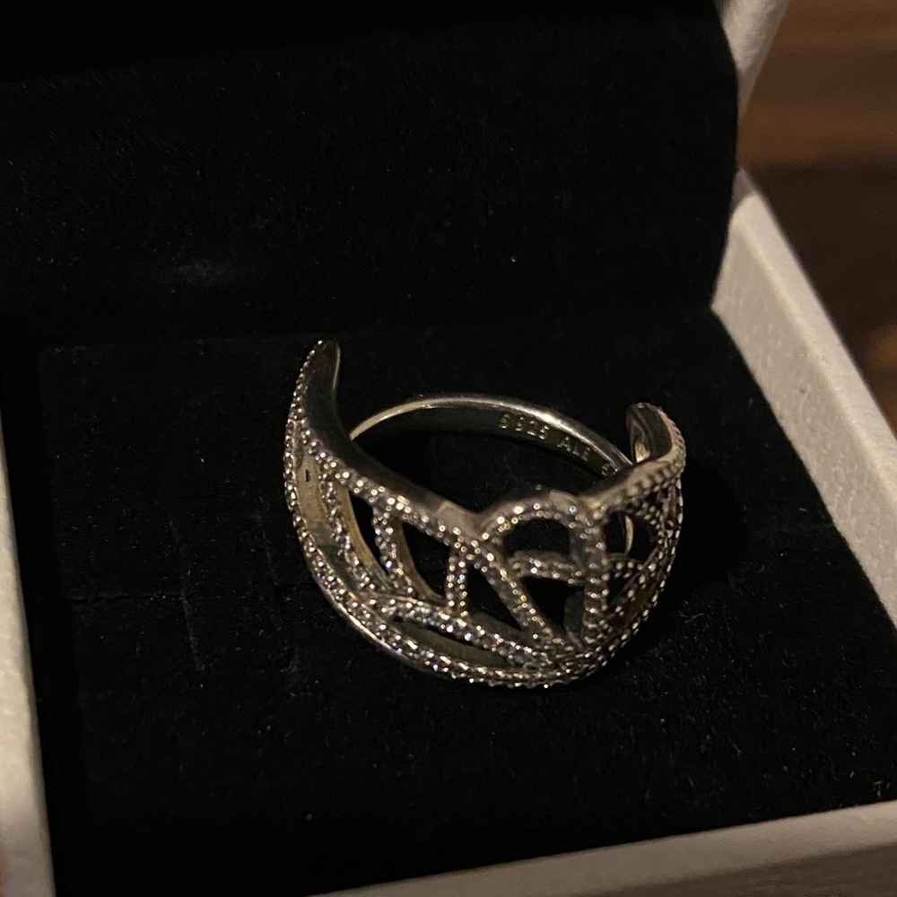 Authentic Pandora New Beginning Ring - image 4